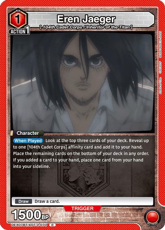 Eren Jaeger (Box Topper Foil)