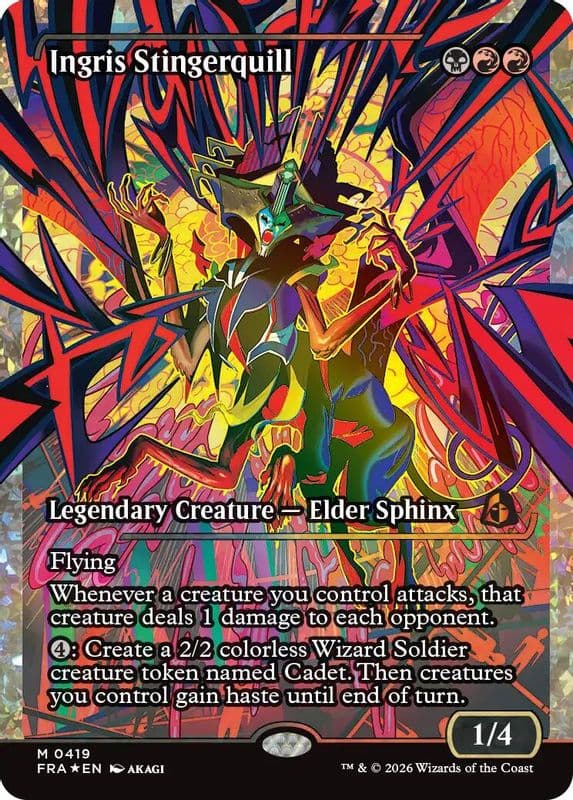 Ingris Stingerquill (Showcase) (Fracture Foil)