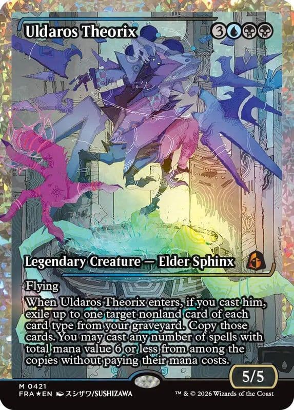 Uldaros Theorix (Showcase) (Fracture Foil)