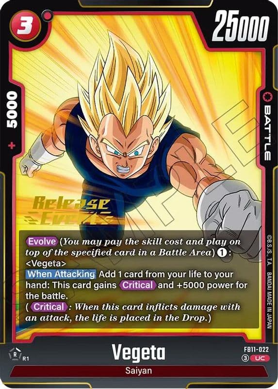 Vegeta (Brightness of Hope Release Event)