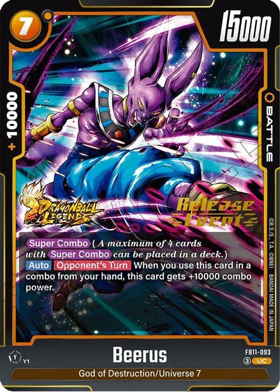 Beerus (Brightness of Hope Release Event)