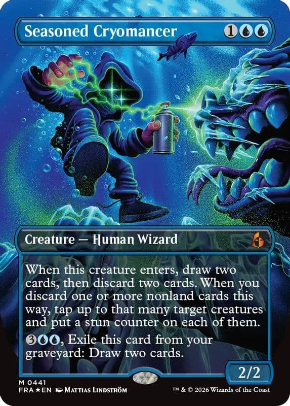 Seasoned Cryomancer (Borderless)