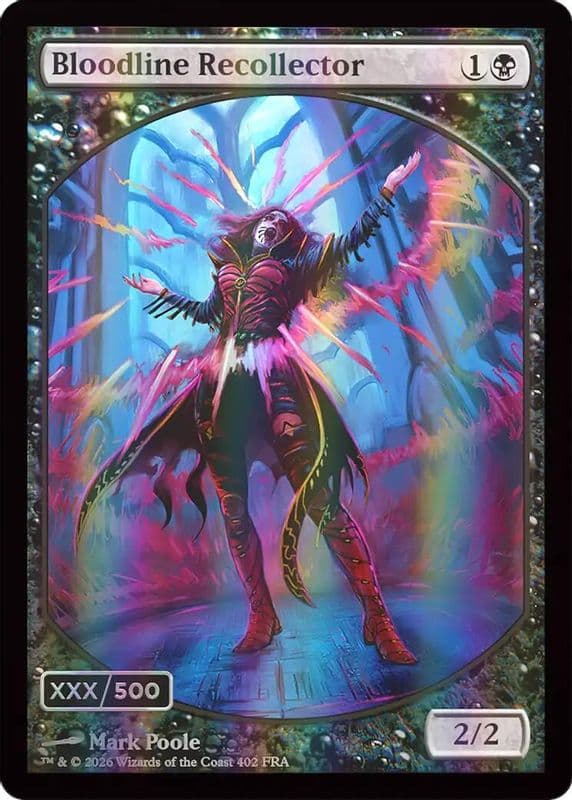 Bloodline Recollector (Retro Frame) (Serial Numbered) (Double Rainbow Foil)
