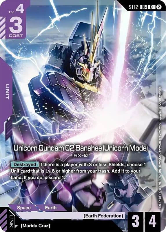 Unicorn Gundam 02 Banshee (Unicorn Mode · C+)