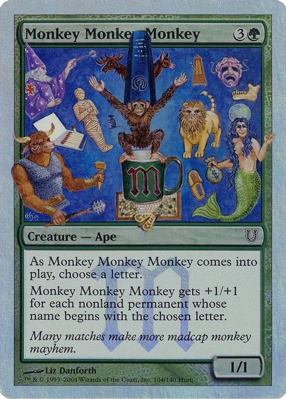 Monkey Monkey Monkey (Alternate Foil)