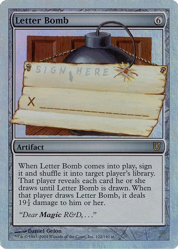 Letter Bomb (Alternate Foil)