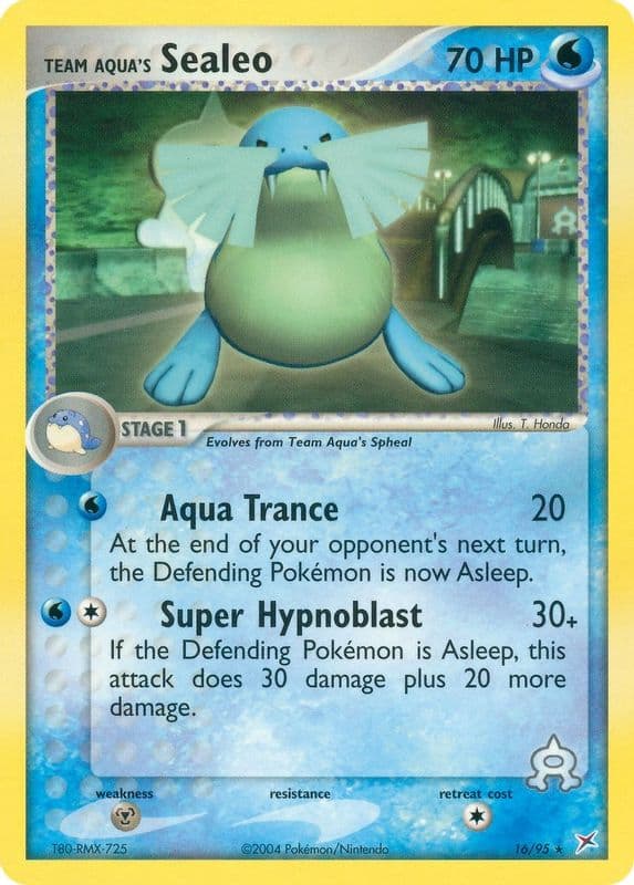 Team Aqua's Sealeo