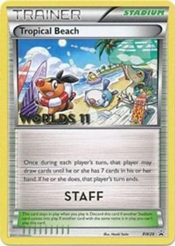 Tropical Beach (Worlds 11 · Staff)