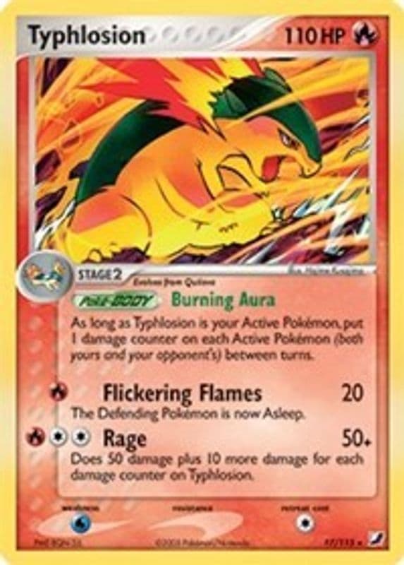 Typhlosion (EX Unseen Forces)