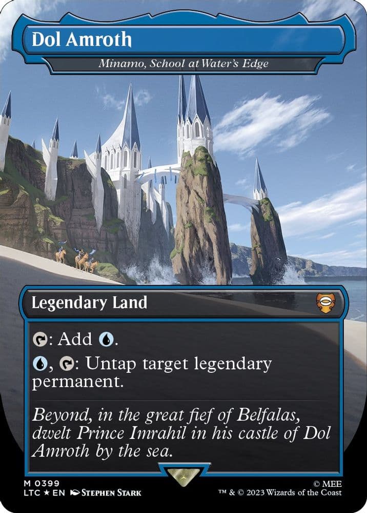 Dol Amroth - Minamo, School at Water's Edge (Borderless · Surge Foil)