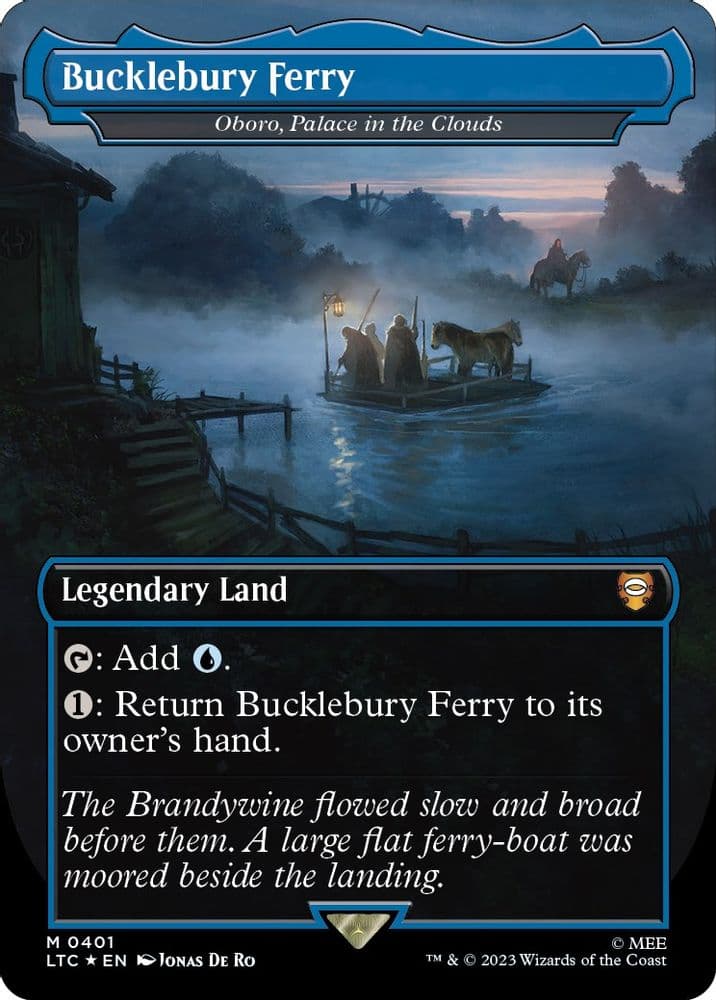 Bucklebury Ferry - Oboro, Palace in the Clouds (Borderless · Surge Foil)