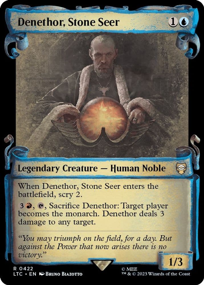 Denethor, Stone Seer (Showcase Scrolls)