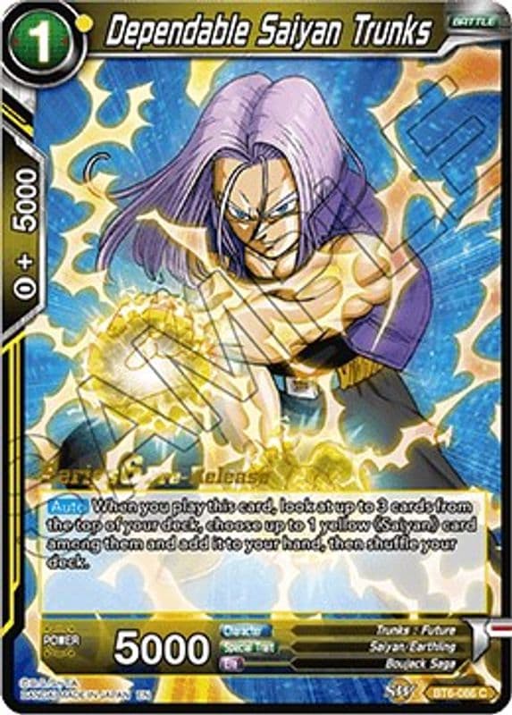 Dependable Saiyan Trunks (Pre-Release)
