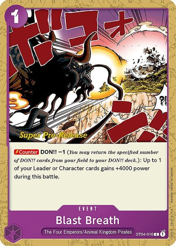 Blast Breath (Super Pre-Release)