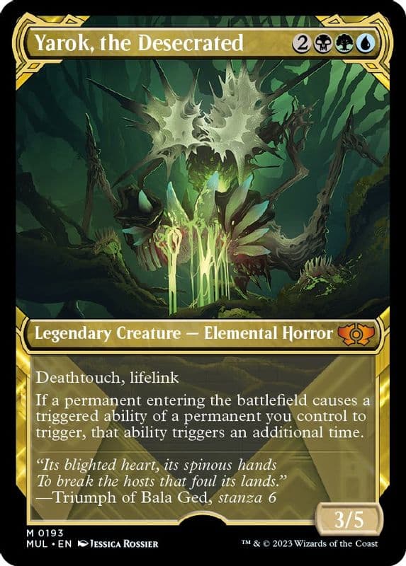 Yarok, the Desecrated (Halo Foil)