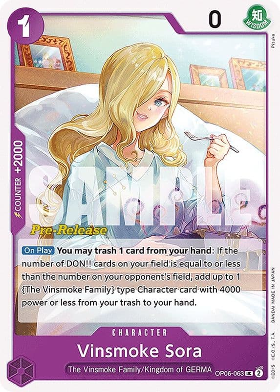 Vinsmoke Sora (Pre-Release)