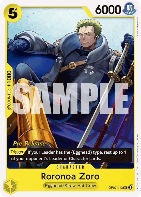 Roronoa Zoro (Pre-Release)