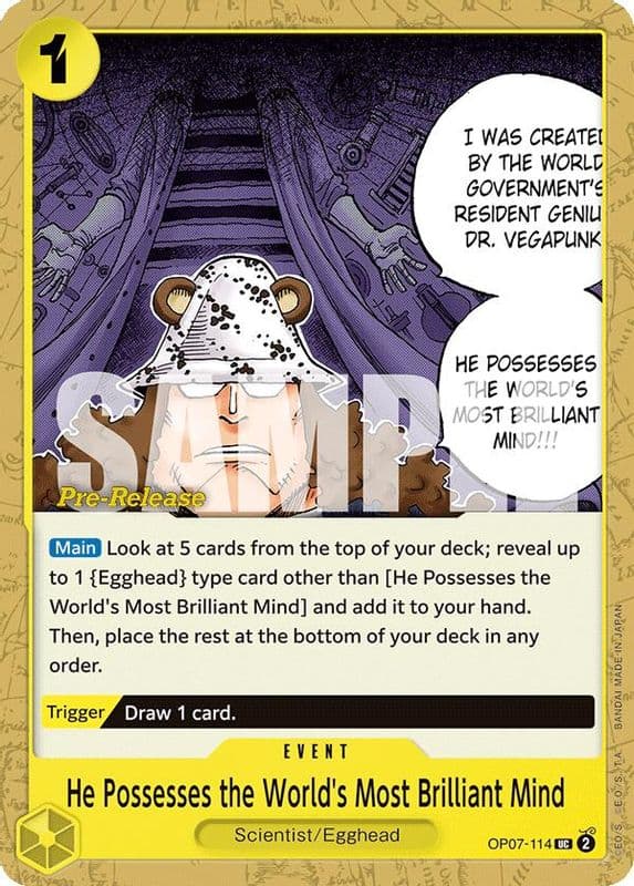 He Possesses the World's Most Brilliant Mind (Pre-Release)