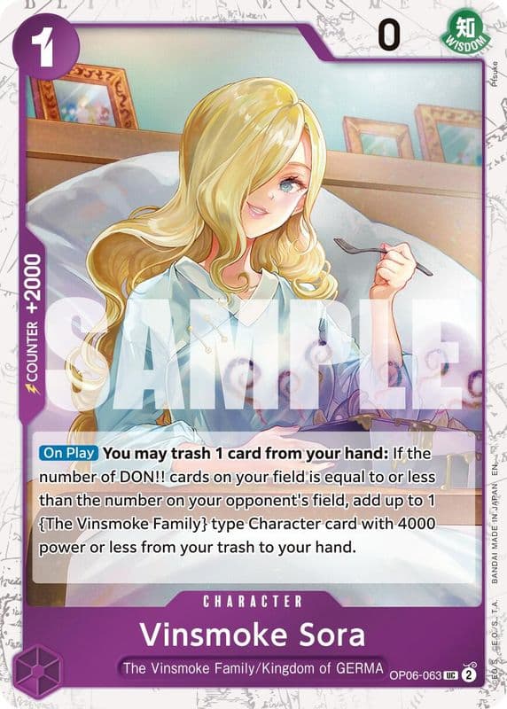 Vinsmoke Sora (Pirate Foil)
