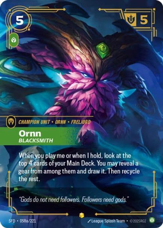 Ornn - Blacksmith (Alternate Art)