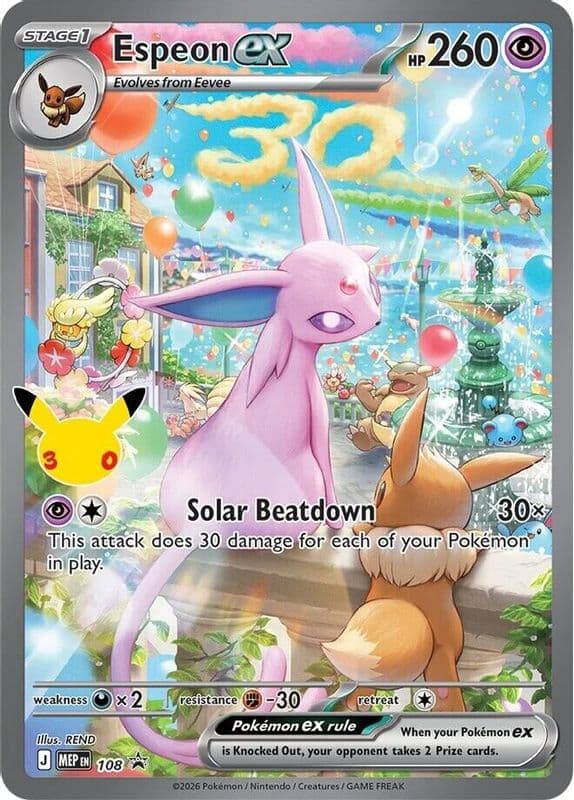 Espeon ex (30th Celebration)