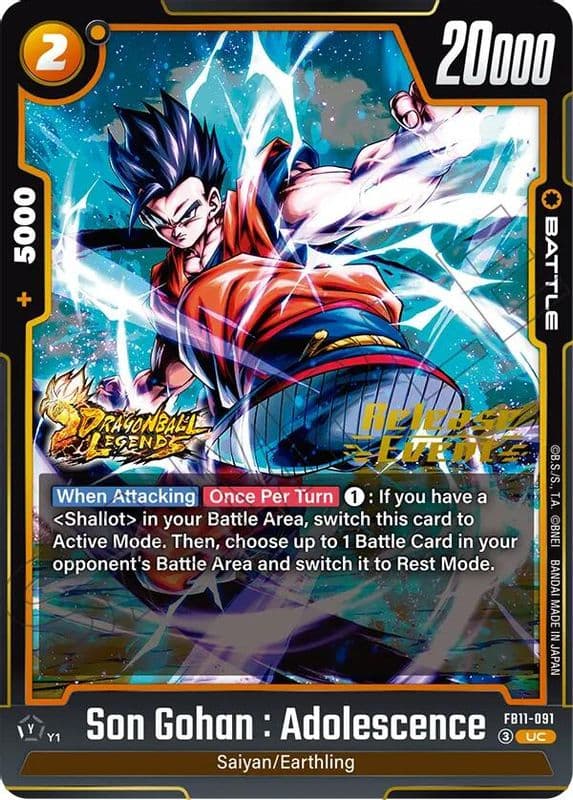 Son Gohan : Adolescence (Brightness of Hope Release Event)