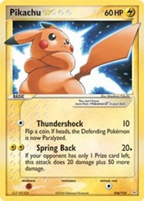 Pikachu Star
