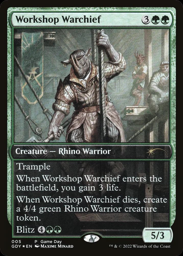 Workshop Warchief