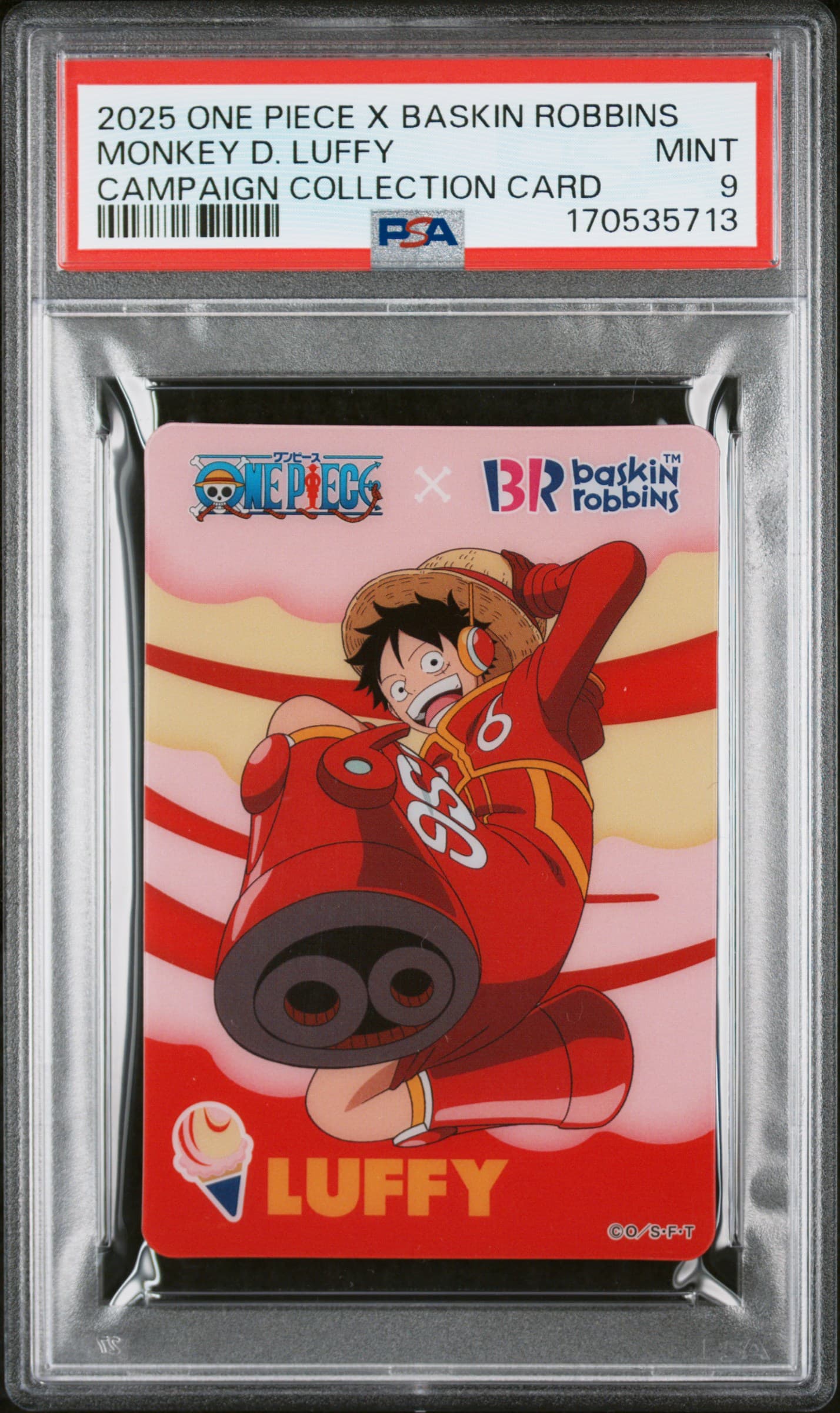 One Piece x Baskin Robbins - Monkey D. Luffy