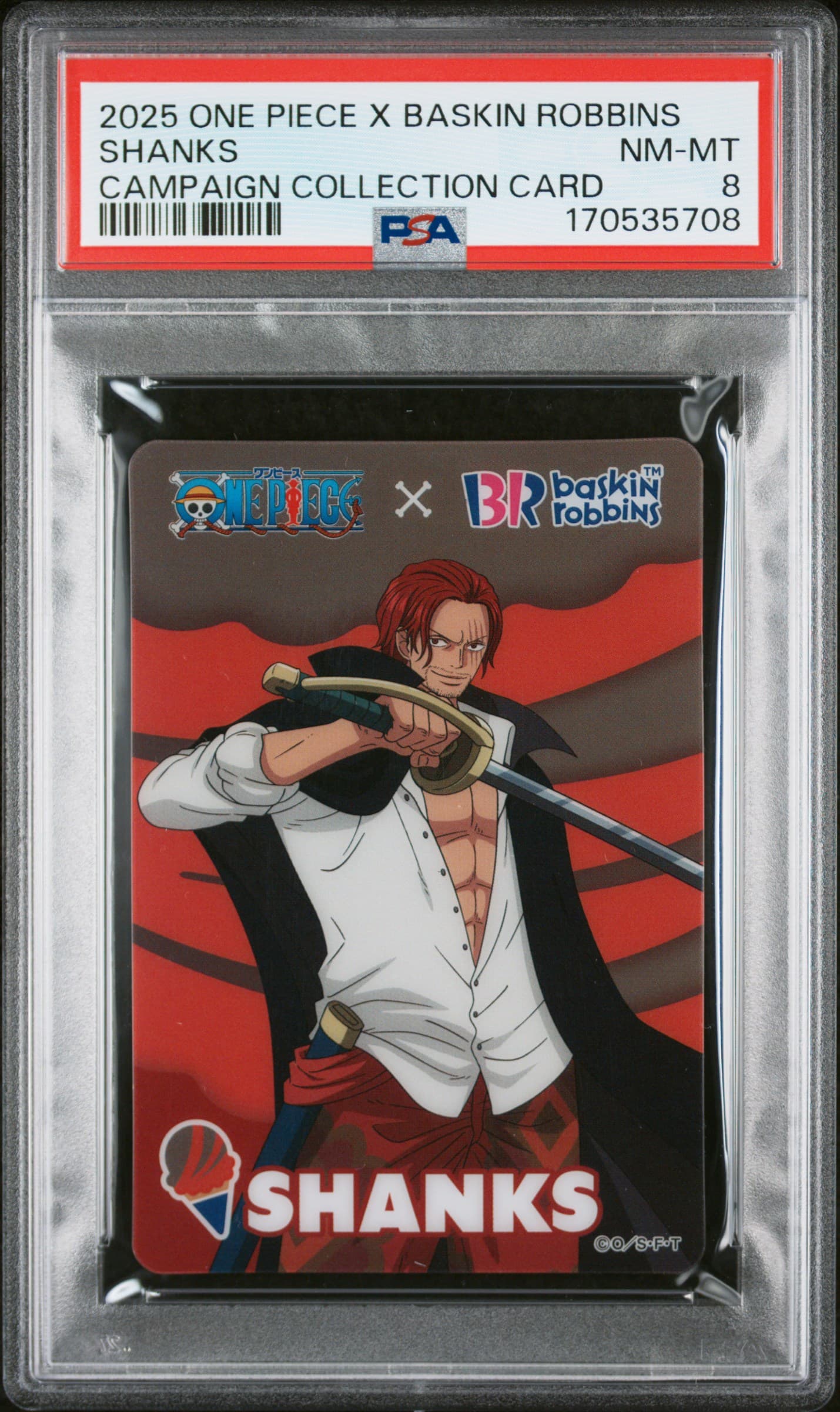 One Piece x Baskin Robbins - Shanks