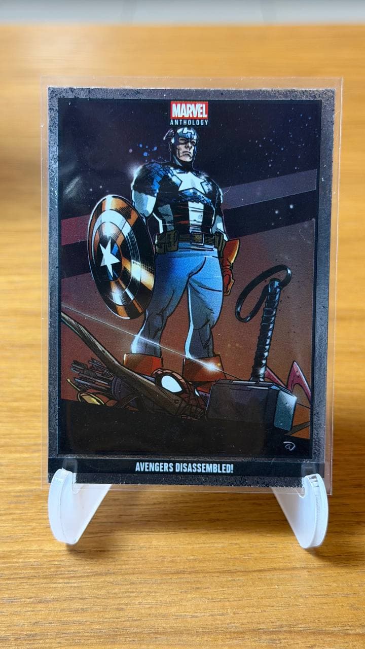 2025 Panini Marvel Anthology #55 Avengers Disassembled Captain America