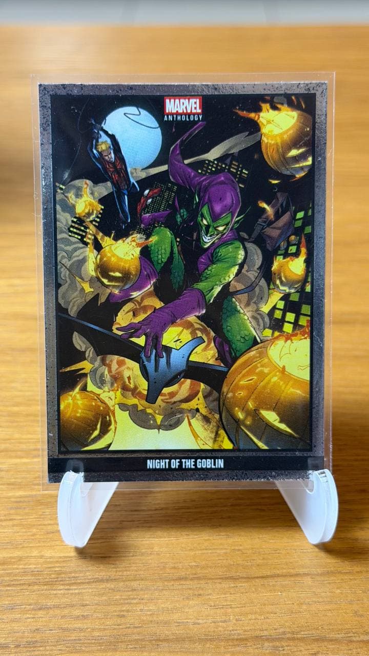 2025 Marvel Anthology Metal Foil Parallel Card #46 - Night of the Green Goblin