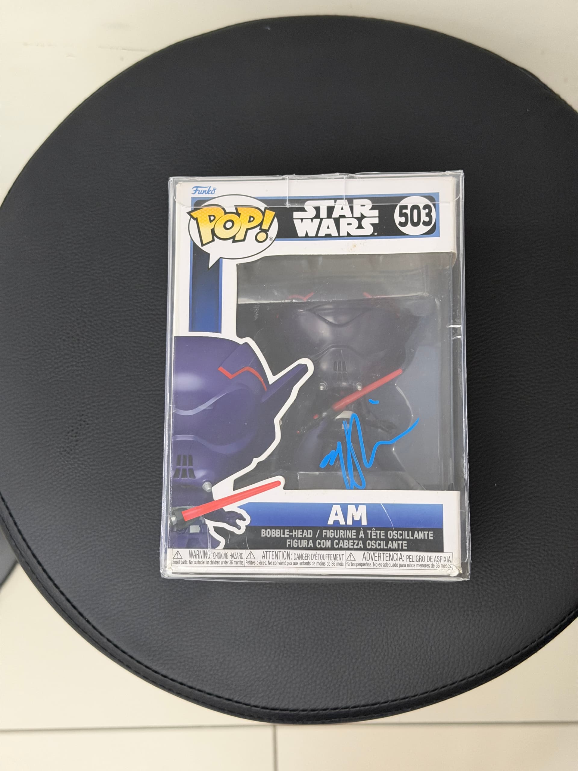 Rare Funko Star Wars AM Signed Authenticated