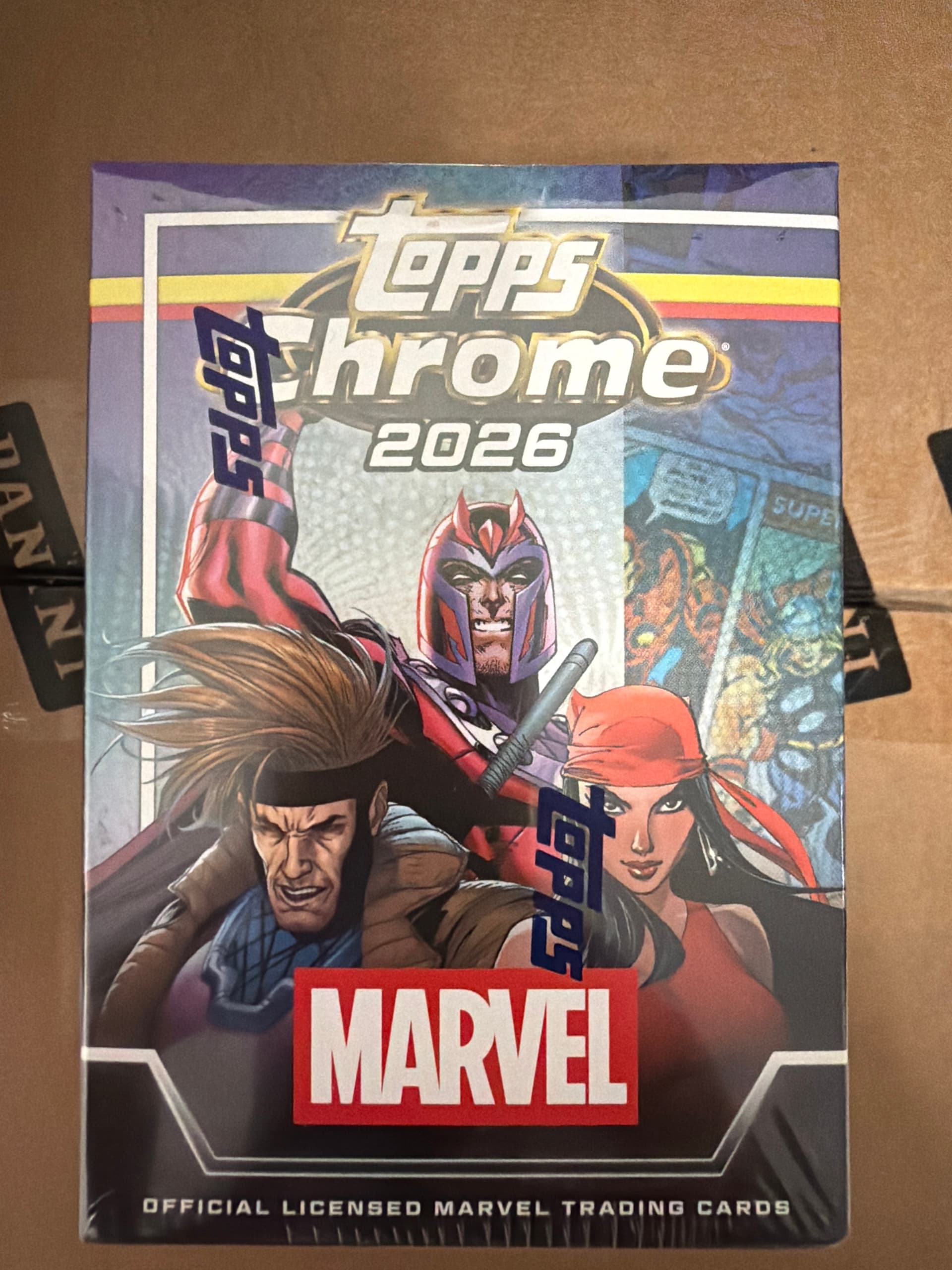 Topps chrome marvel 2026