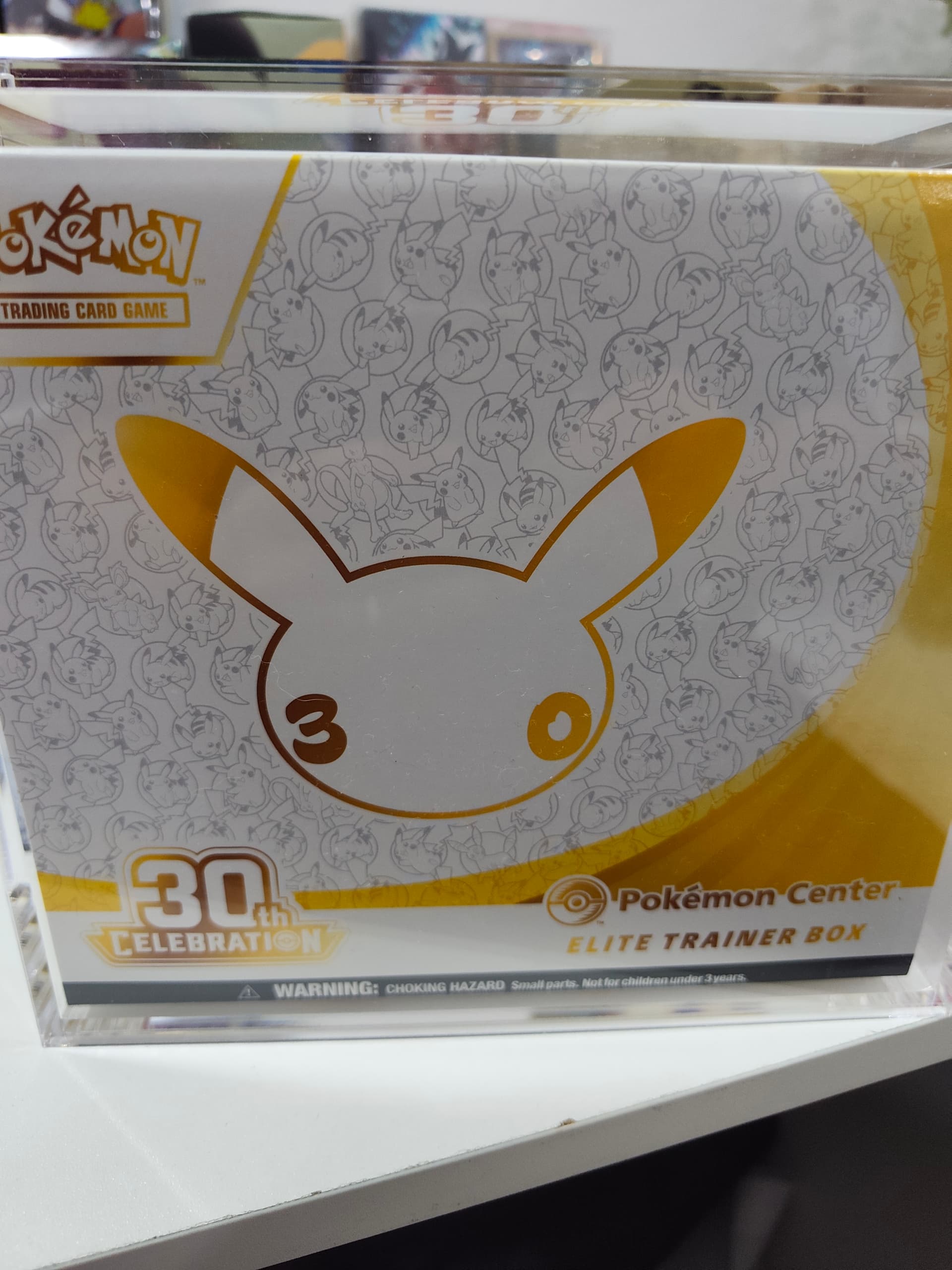 30th anniv pokemon center etb ( unsealed) singapore released