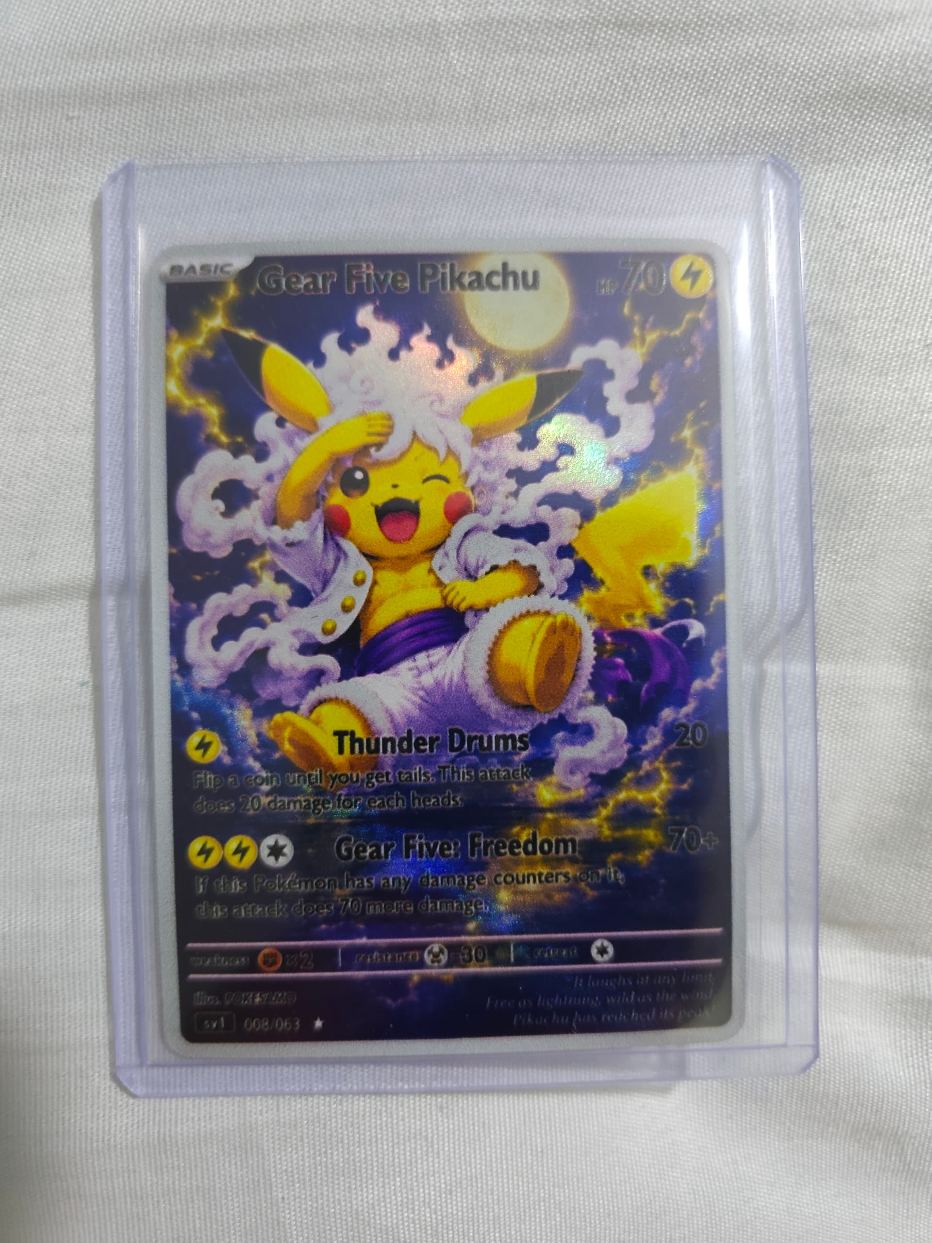 Gear five pickachu